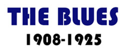 1908-1925 The Blues Menu
